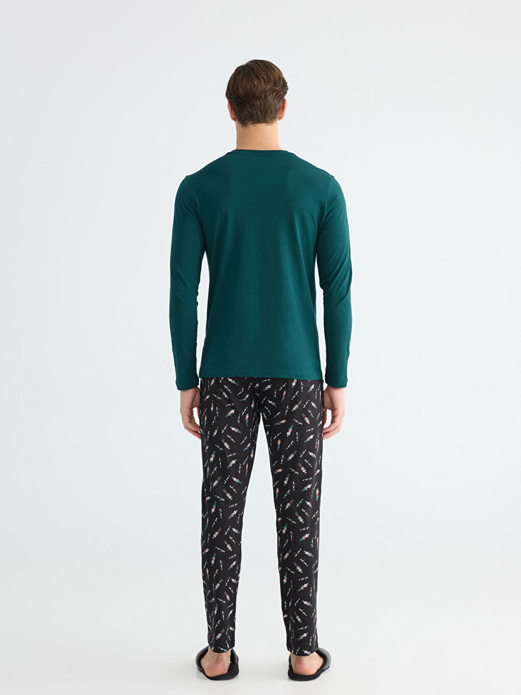 Regular Fit Men's Pyjama Set-4