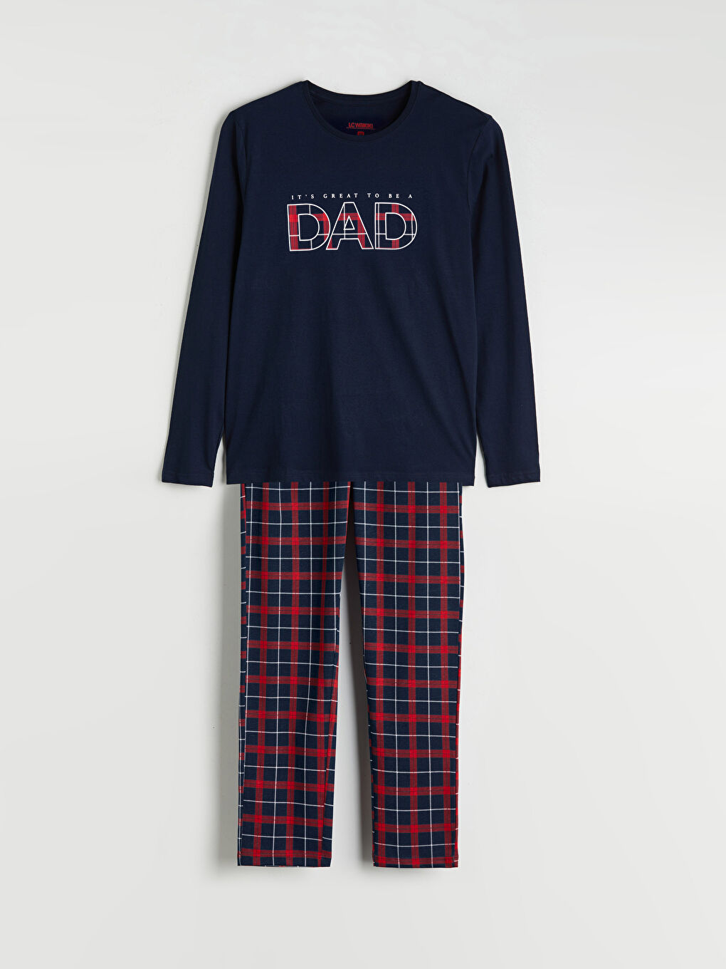 стандартты пішім ерлерге арналған пижама жинағы-4