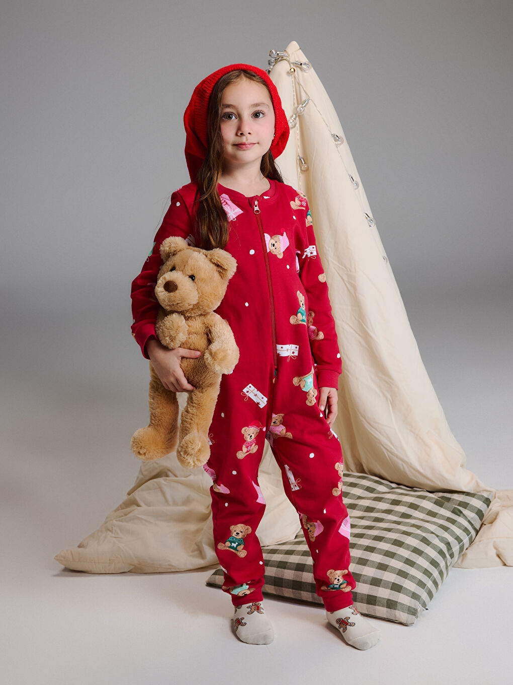 Djevojka CRVENA Vreća za spavanje-1