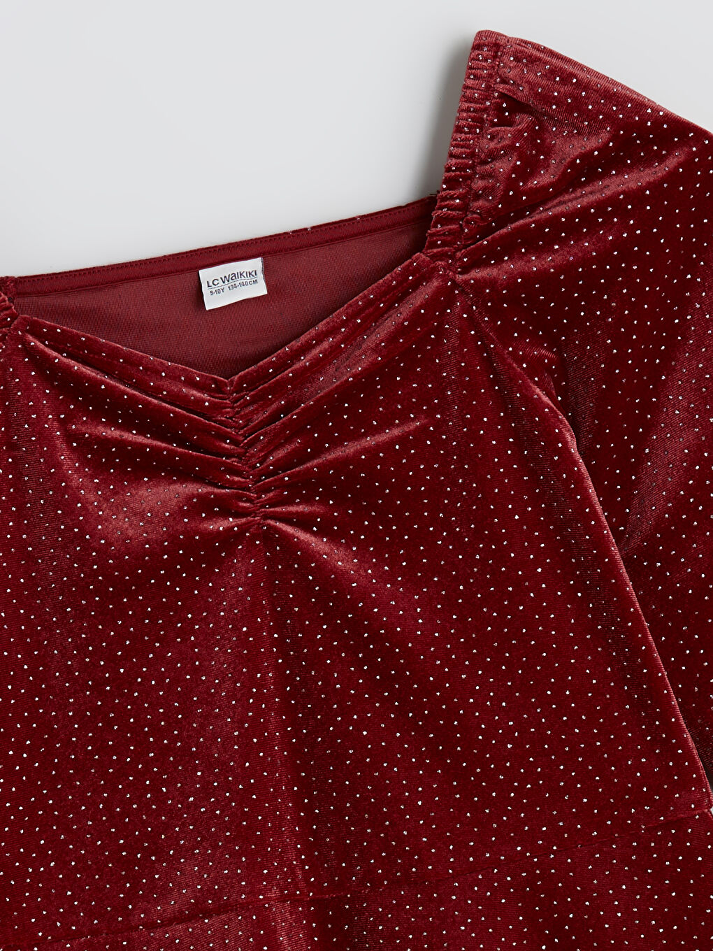 Girl BORDEAUX Dress-1