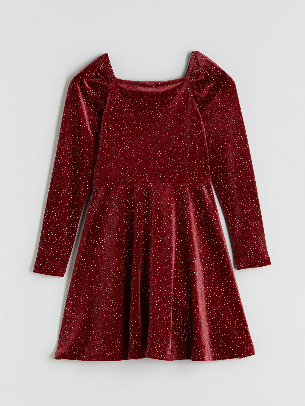 Girl BORDEAUX Dress-2