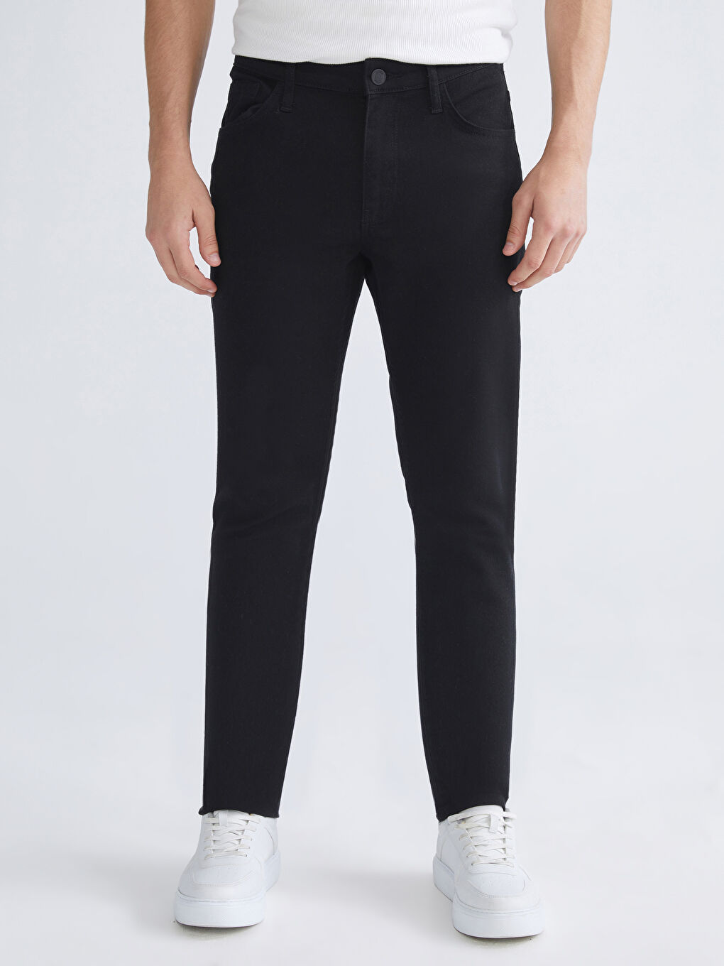 Siyah 750 Slim Fit Erkek Jean Pantolon-1