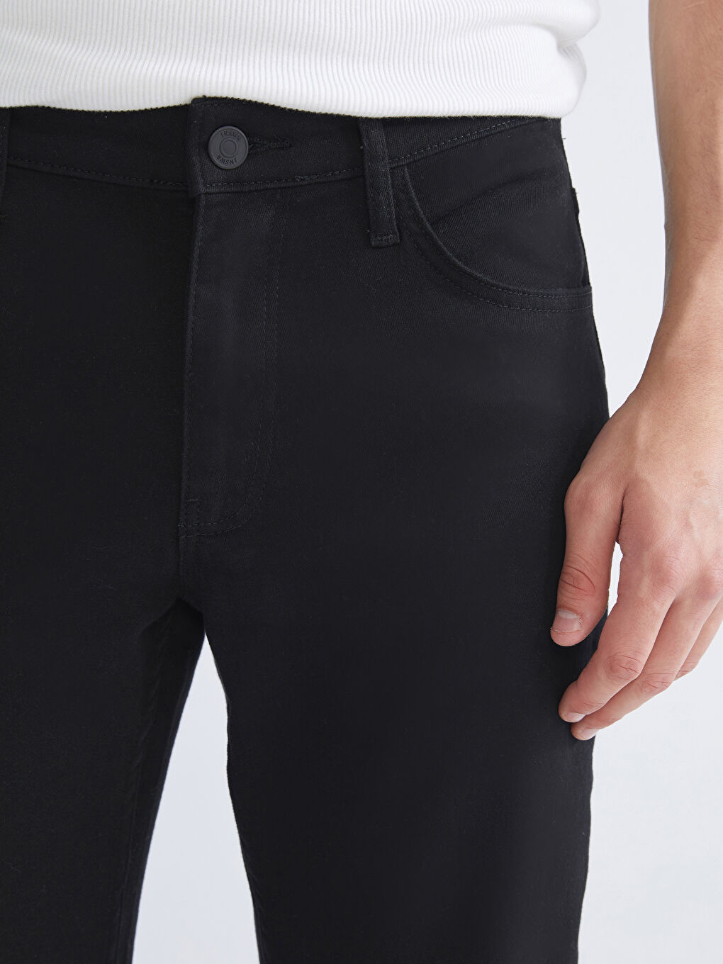 Siyah 750 Slim Fit Erkek Jean Pantolon-2