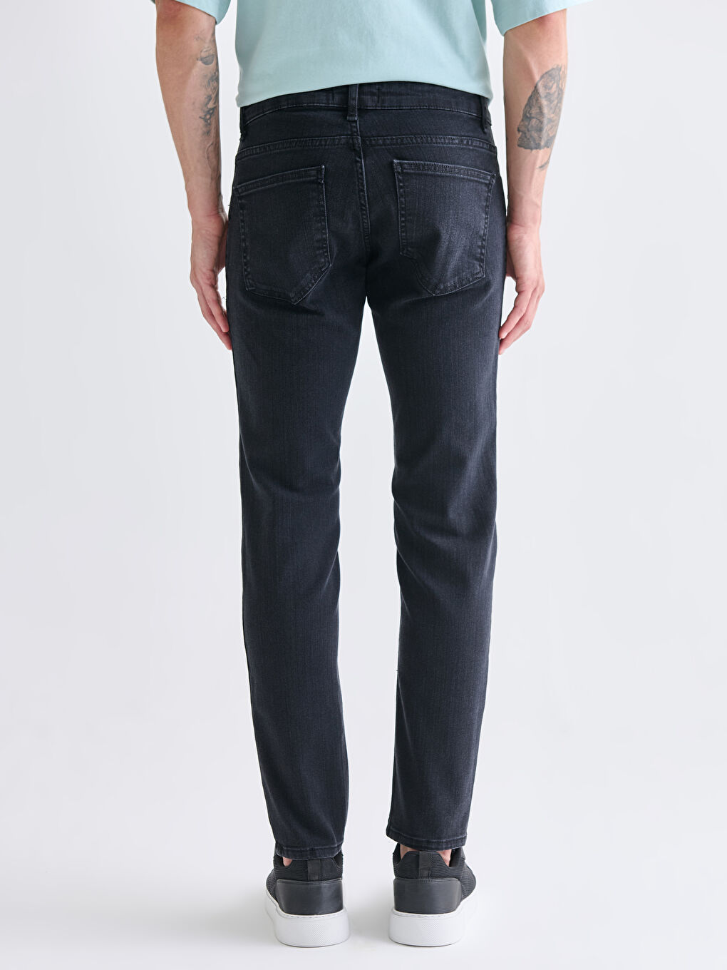 Siyah 750 Slim Fit Erkek Jean Pantolon-3