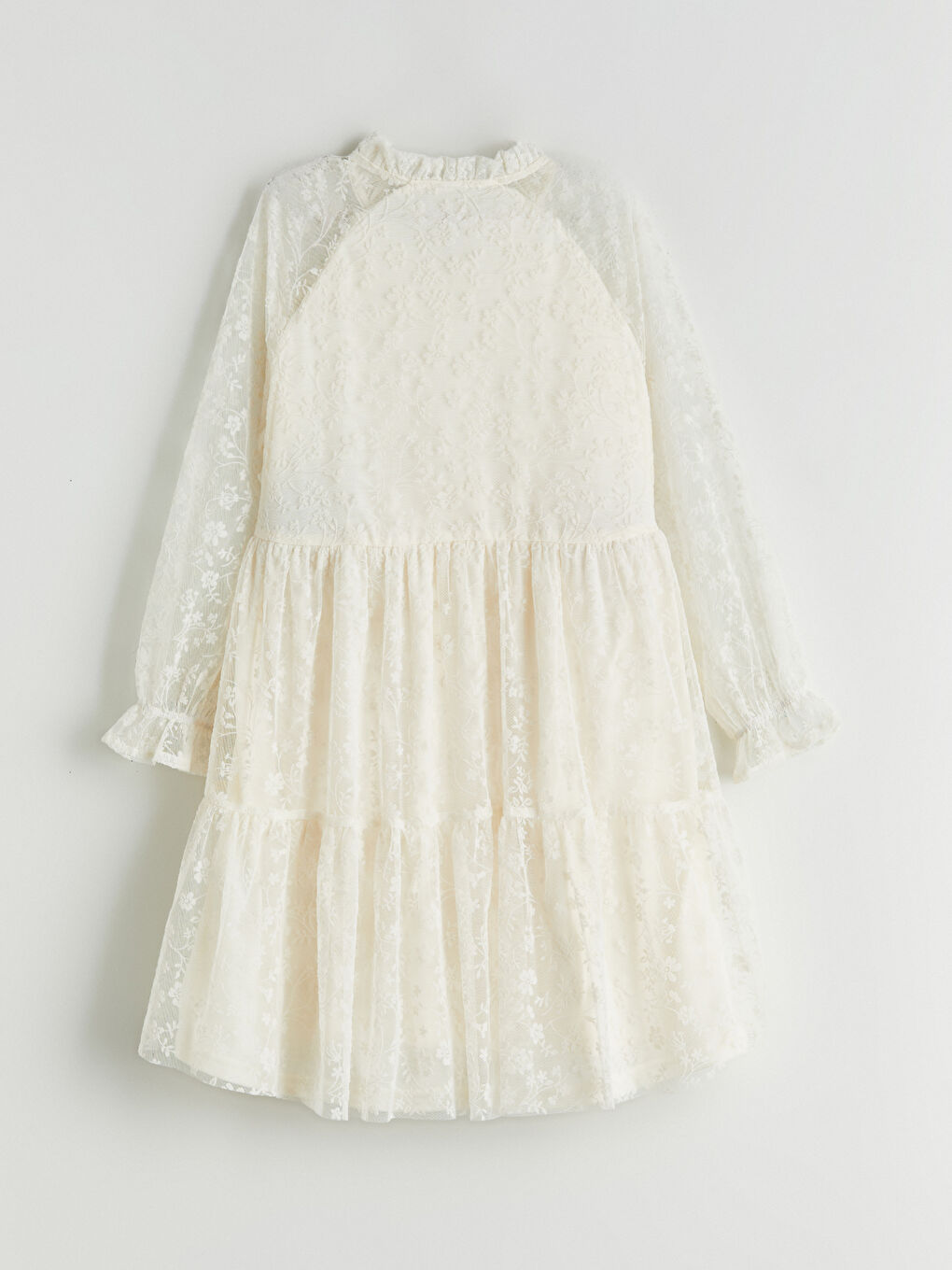 Girl ECRU Dress-2