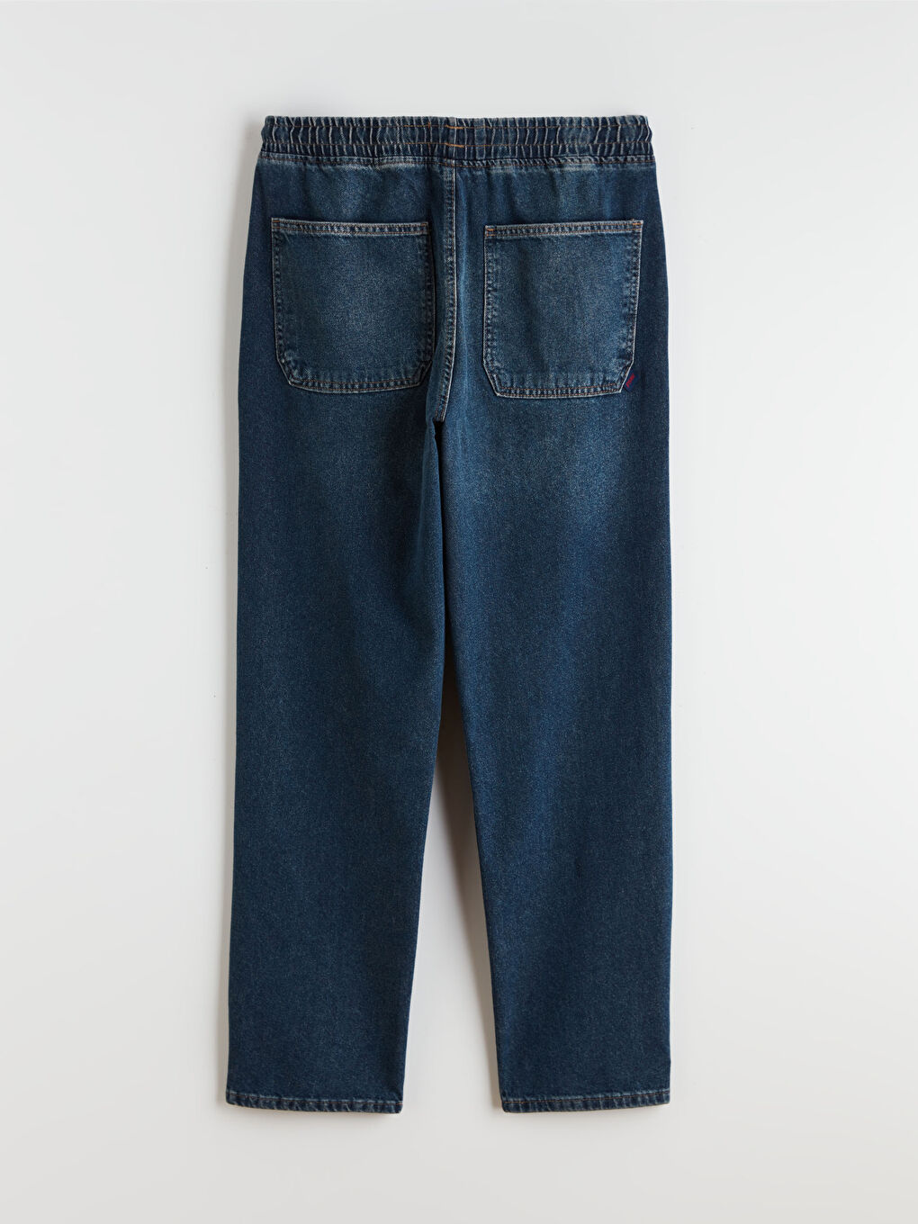 İndigo Baggy Fit Erkek Jean Pantolon-5