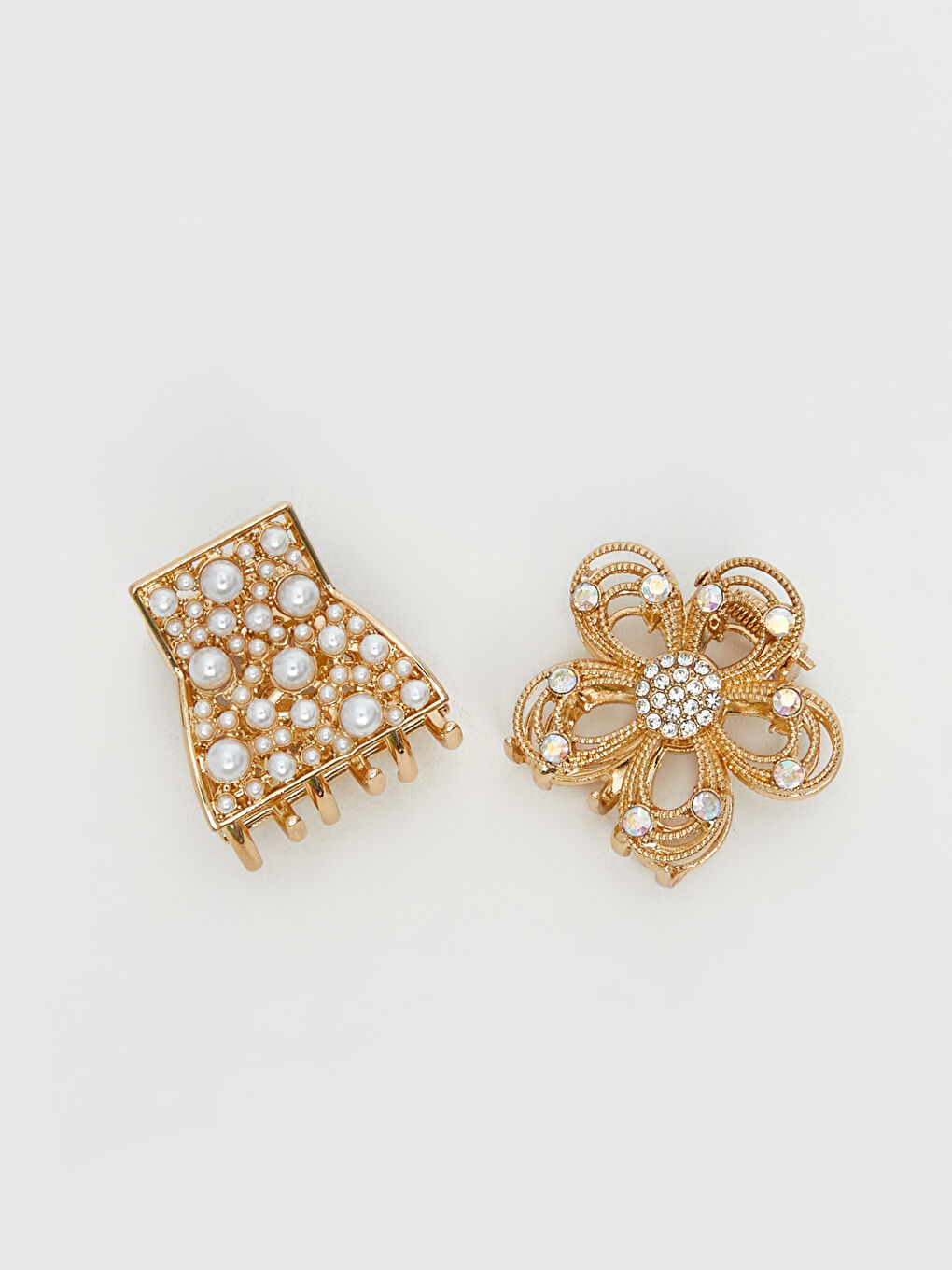 Printed Women's Claw Clip Set 2 Pack-1