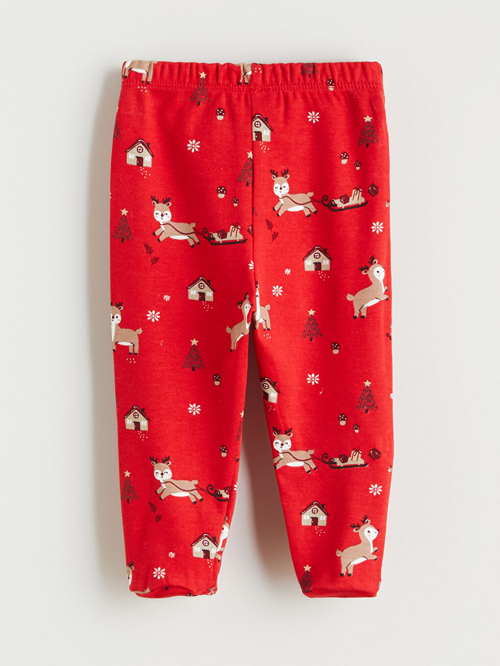 Комплект за бебета момичета с кръгло деколте и принт, 3 опаковки-7