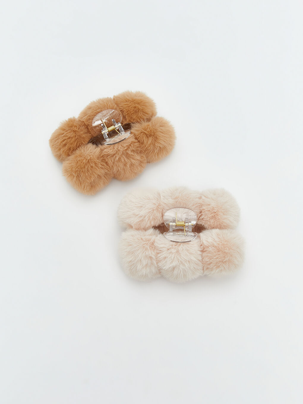 Plush Women's Claw Clip Set 2 Pack-1