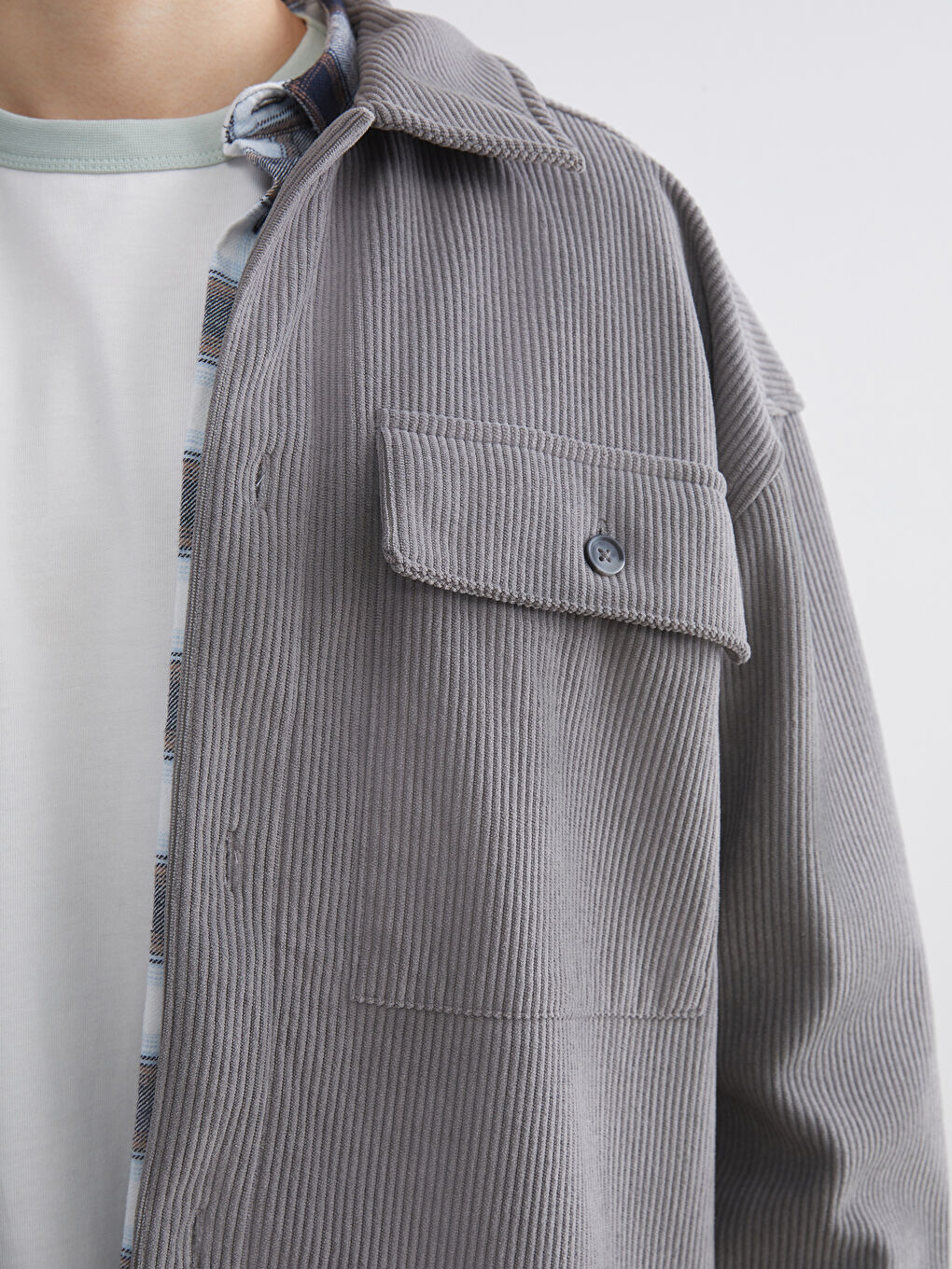 Surchemise GRIS Homme-2