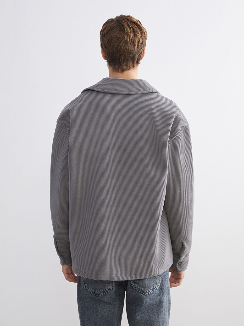 Surchemise GRIS Homme-4