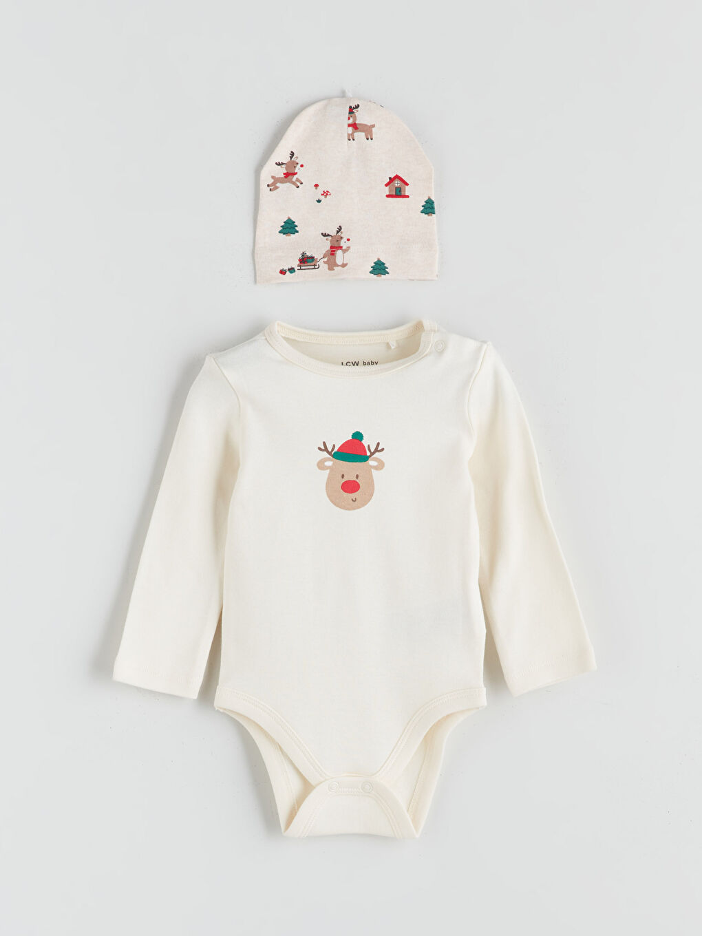 Baby Boy BEIGE Newborn Set-1