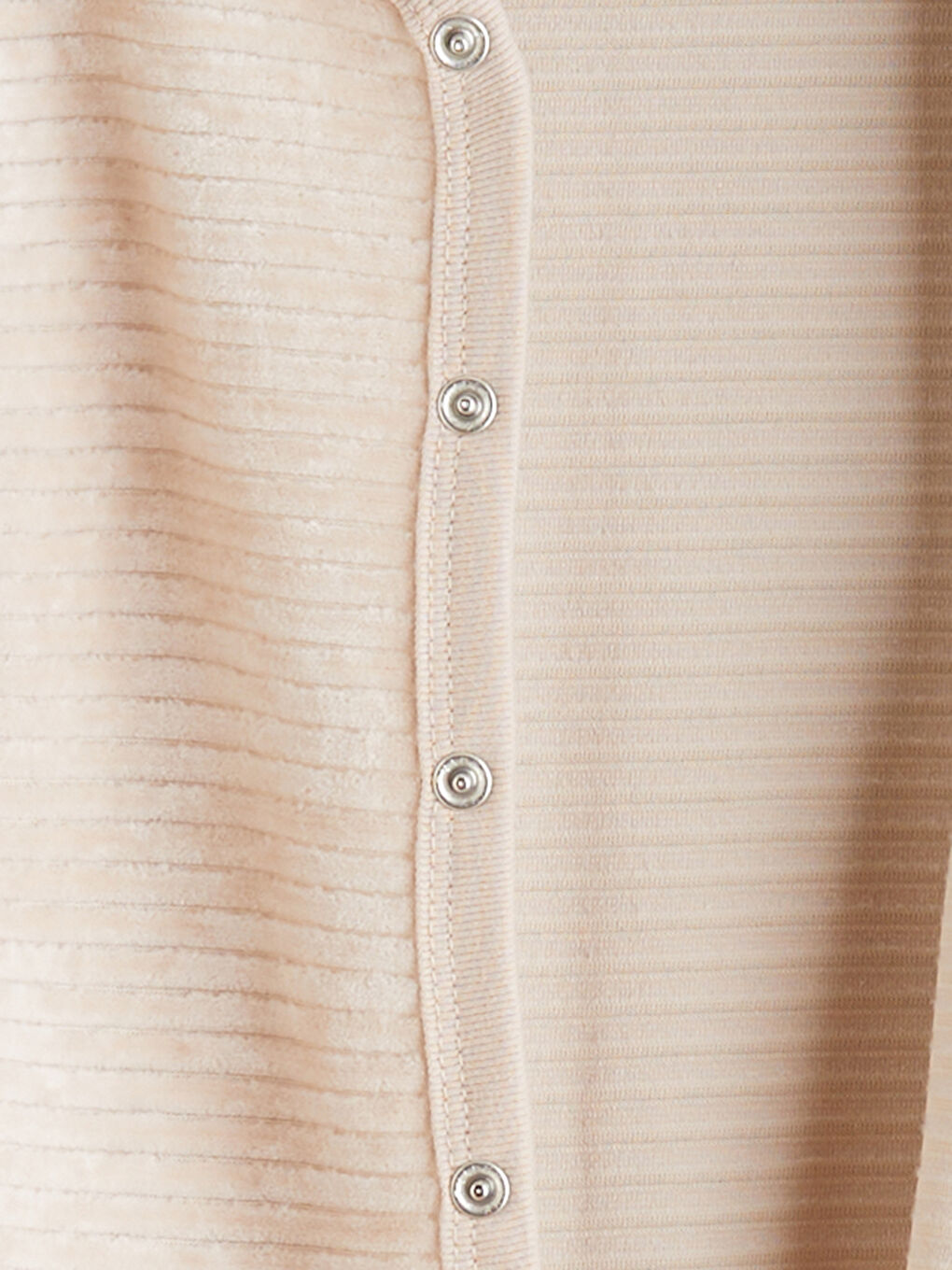 V-Neck Embroidered Velvet Baby Boy Jumpsuit-1