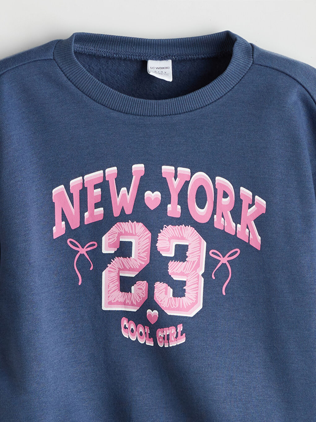 Crew Neck New York Printed Boys' Sweatshirt-1