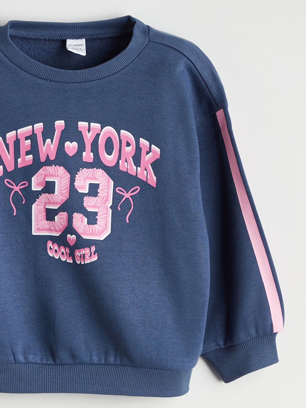 Crew Neck New York Printed Boys' Sweatshirt-2