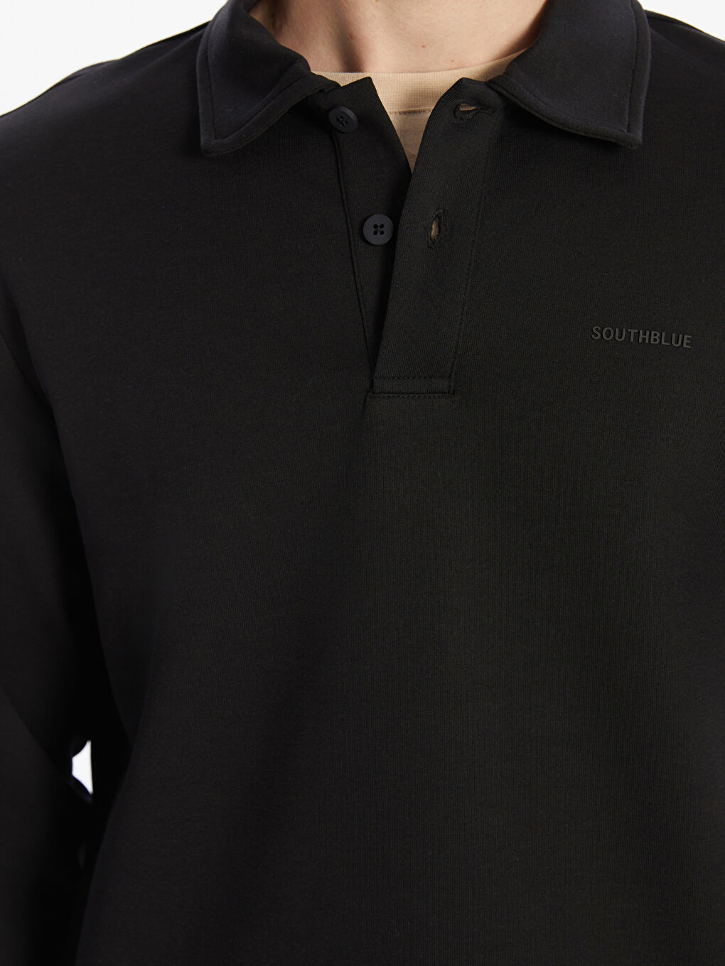 SOUTHBLUE Polo Neck Men's Sweatshirt -W5FS82Z8-CVL