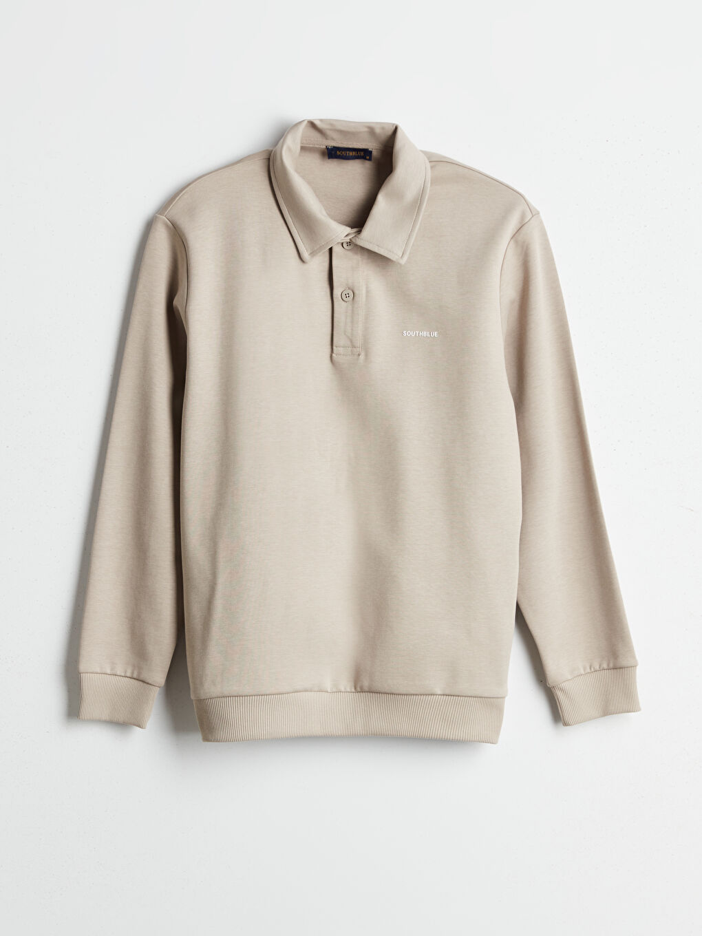 SOUTHBLUE Polo Neck Men's Sweatshirt -W5FS82Z8-ZGV