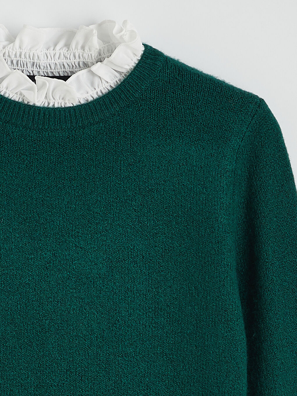 Žena ZELENA Džemper -1