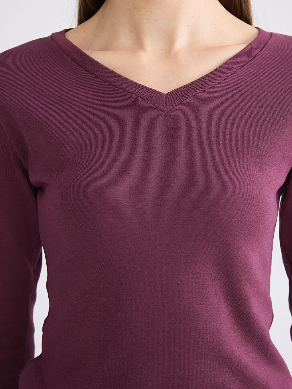 V Neck Women's Body-2