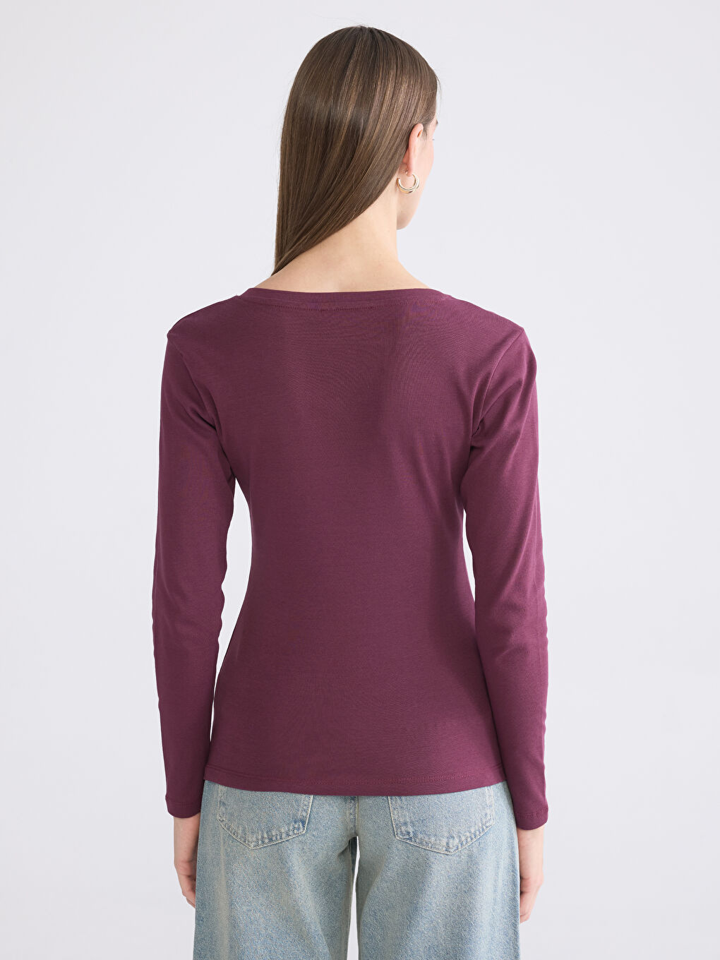 V Neck Women's Body-3