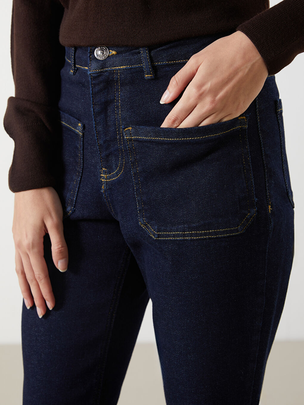 LCW Comfort Flare Women's Jeans -W5FT12Z8-309
