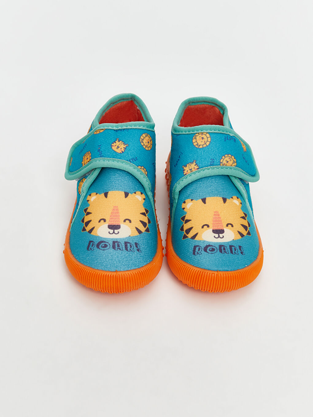 Yeşil Baskılı Erkek Bebek Panduf-2