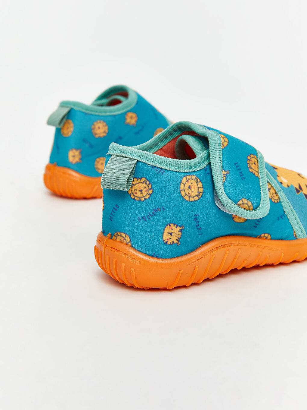 Yeşil Baskılı Erkek Bebek Panduf-4