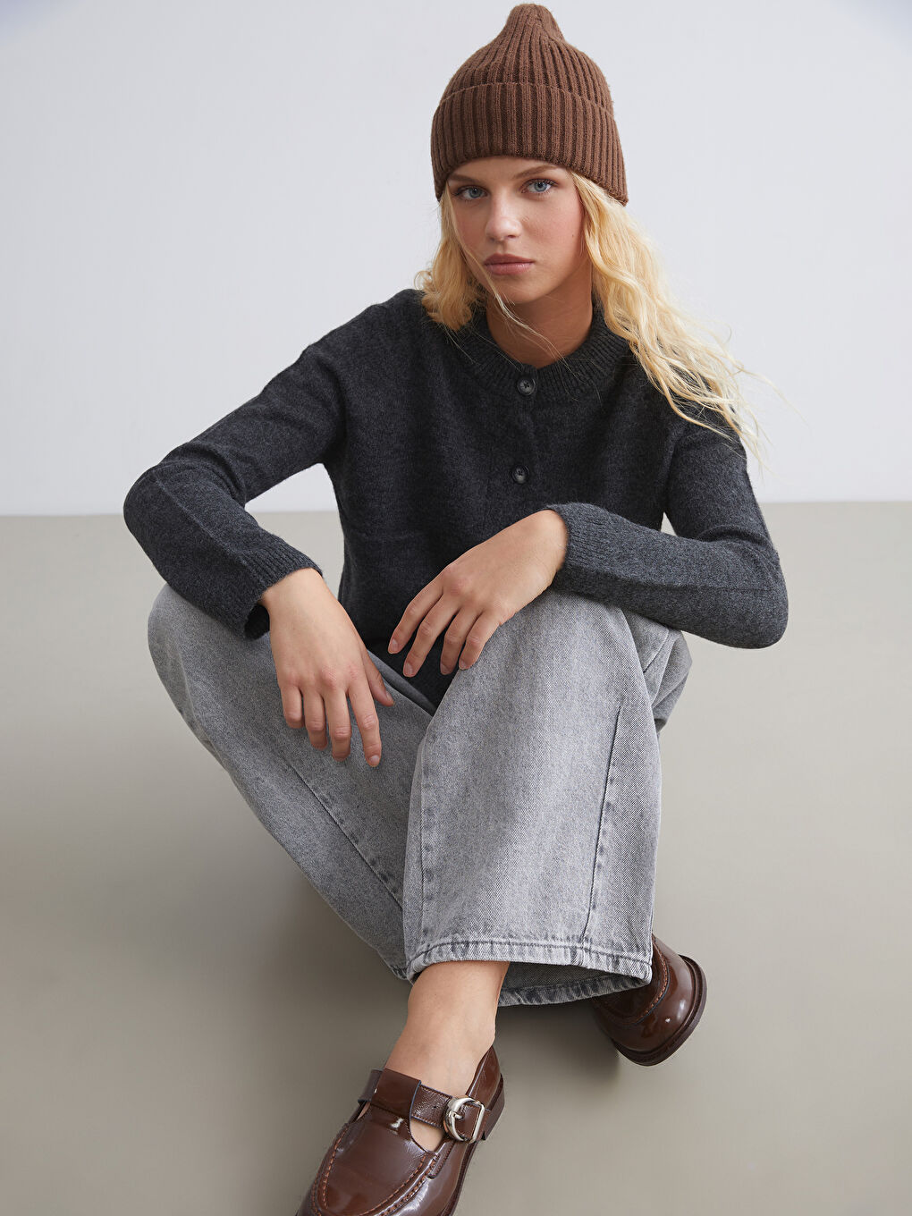 XSIDE Crew Neck Women's Knitwear Cardigan -W5FT56Z8-VDL