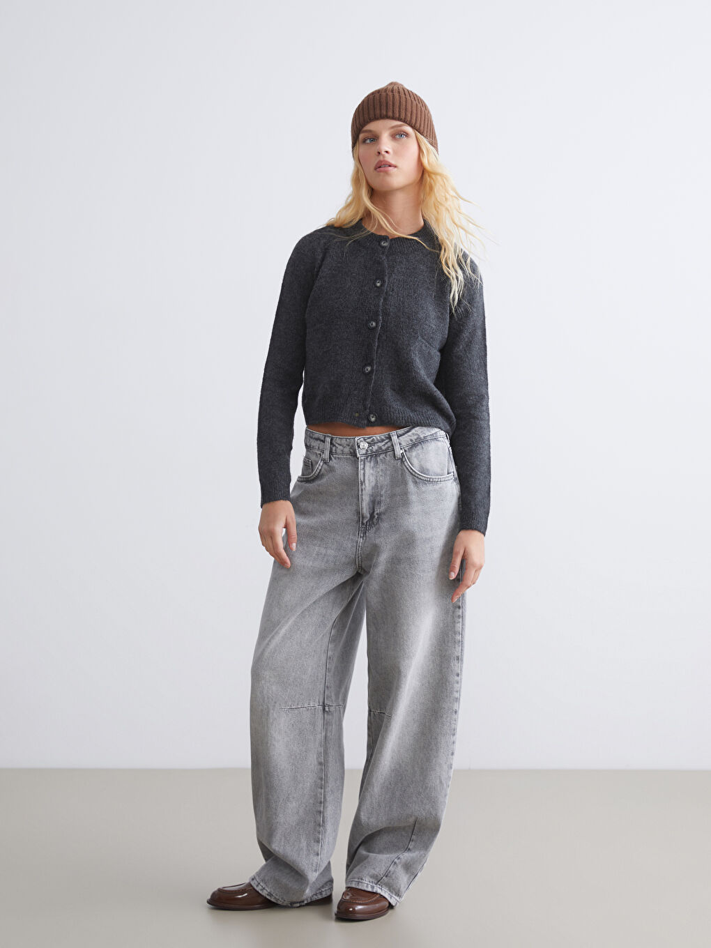 XSIDE Crew Neck Women's Knitwear Cardigan -W5FT56Z8-VDL