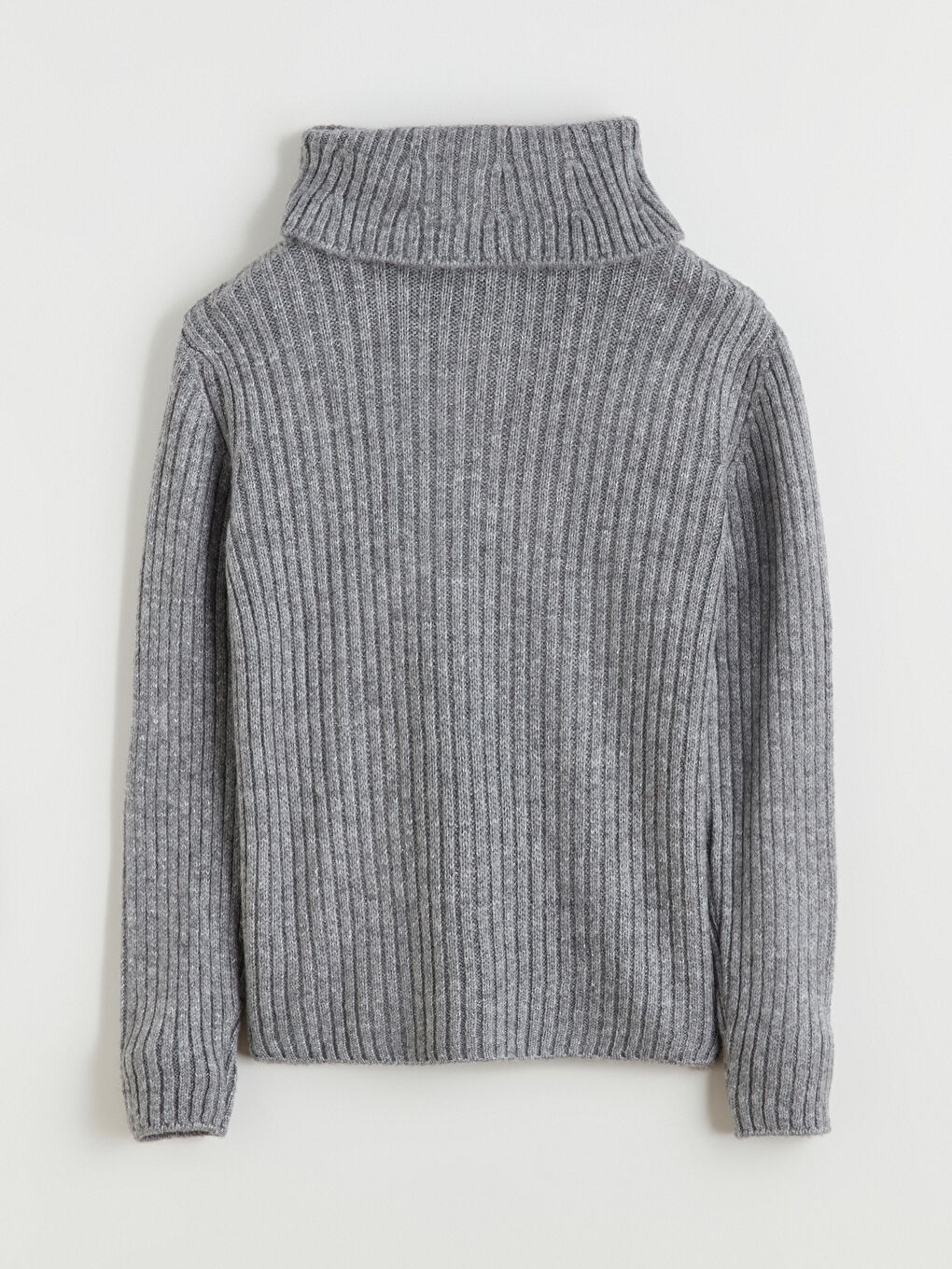 Rollkragen Damen Strickpullover-8