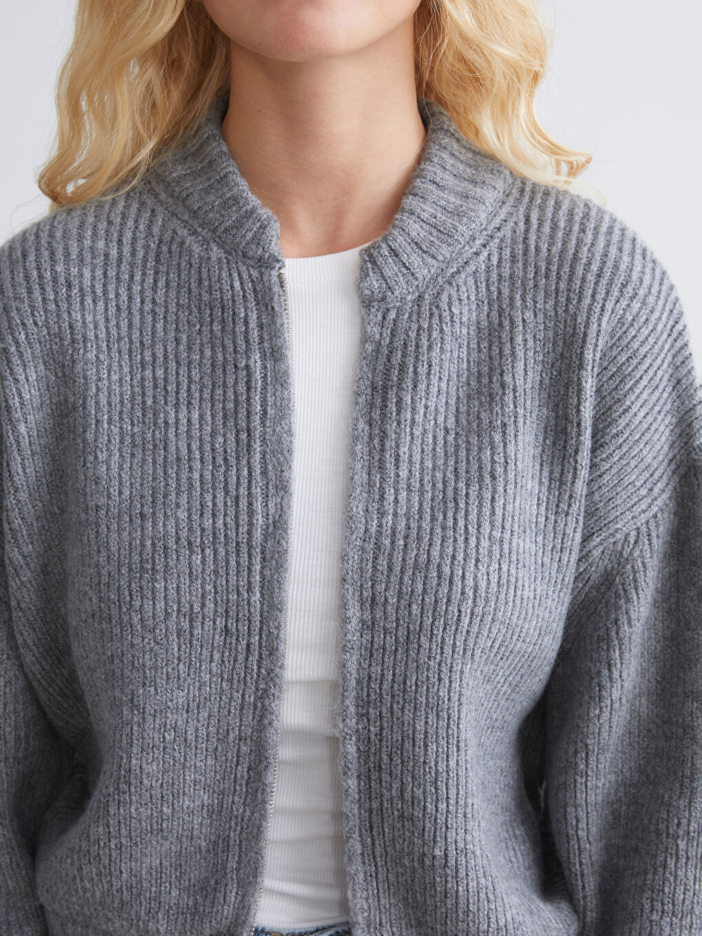 XSIDE Woman GREY Cardigan -W5FT63Z8-LAL