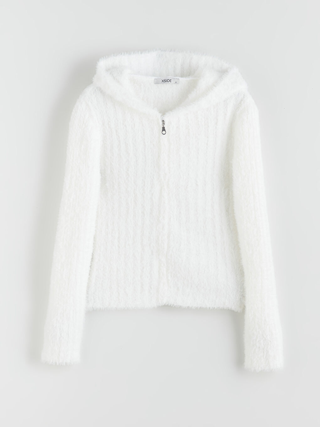 Hooded Women's Knitwear Cardigan-4