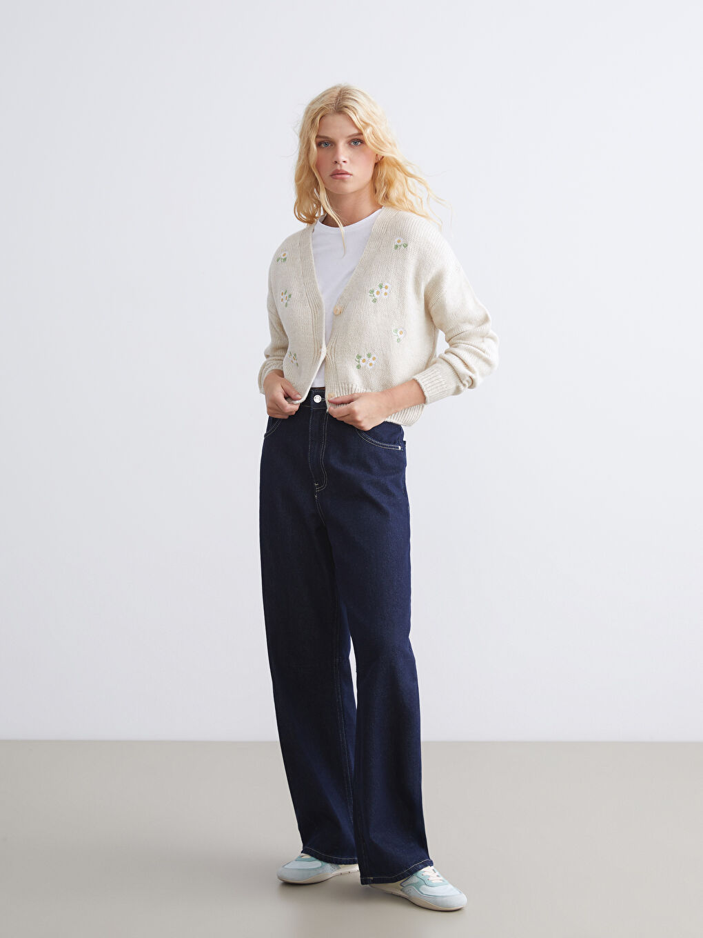 XSIDE Woman BEIGE Cardigan -W5FT69Z8-YXD