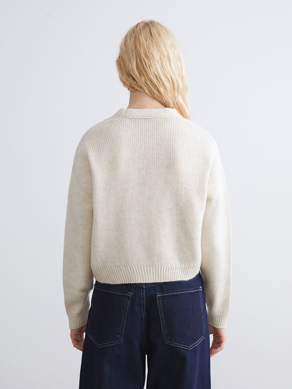 XSIDE Woman BEIGE Cardigan -W5FT69Z8-YXD
