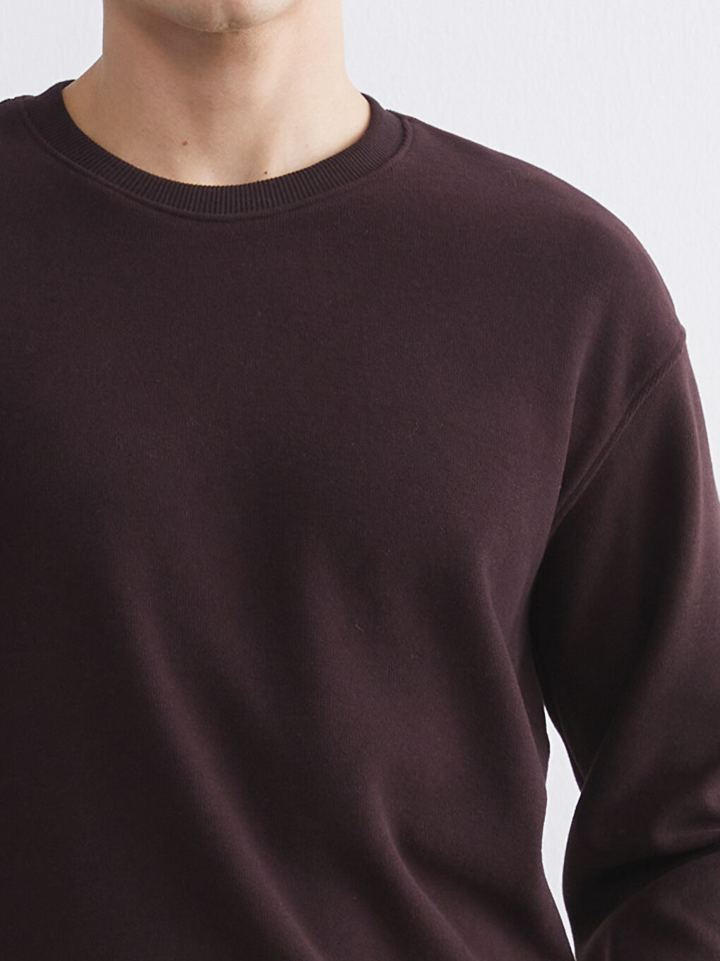 Дөңгелек жағалы ерлерге арналған свитшот-2