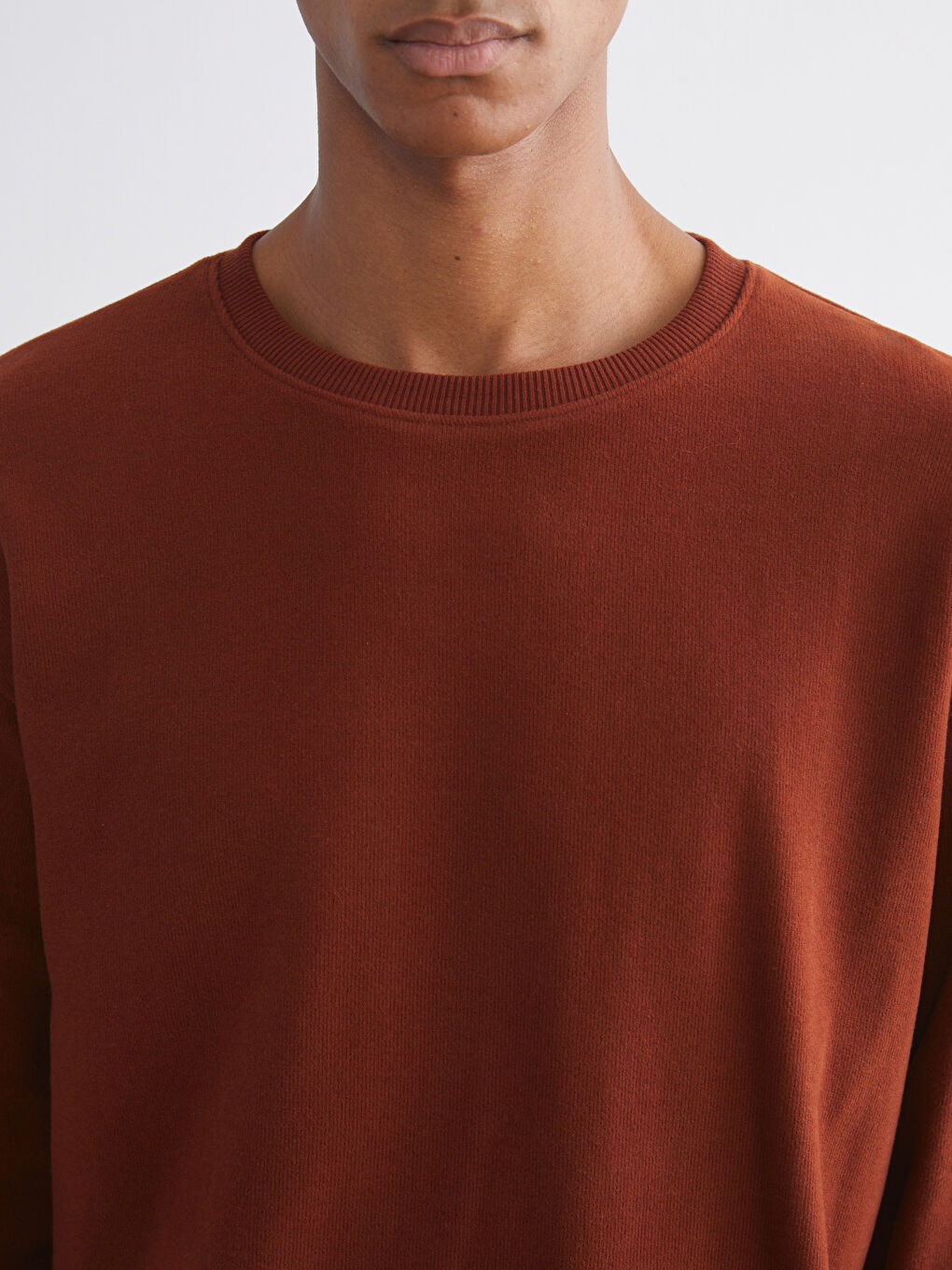 Crew Neck Men's Sweatshirt-2