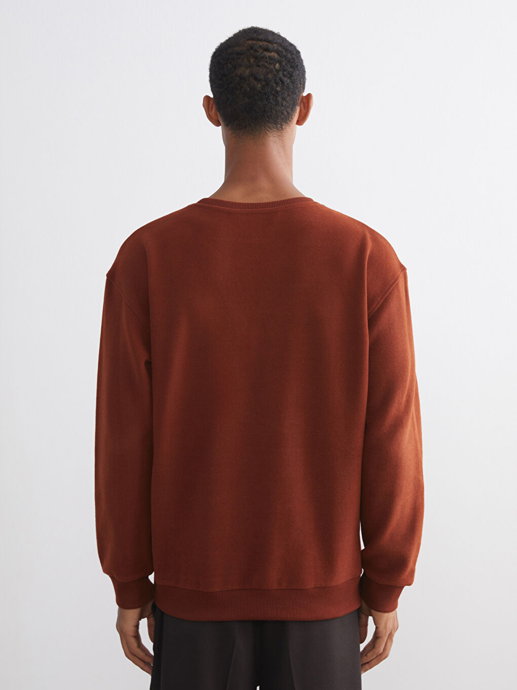 Crew Neck Men's Sweatshirt-4