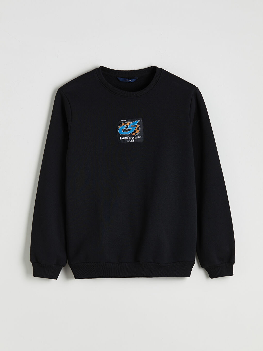 Crew Neck Printed Men's Sweatshirt