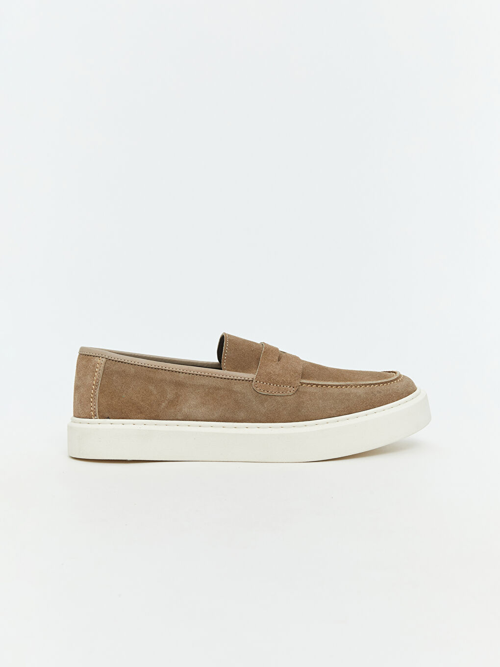 Faux Suede Men's Loafer Shoes-1