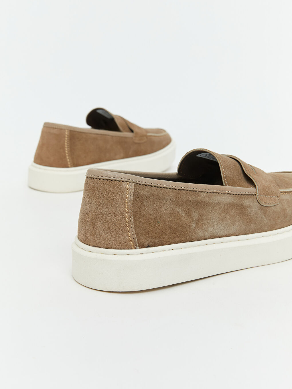 Faux Suede Men's Loafer Shoes-3