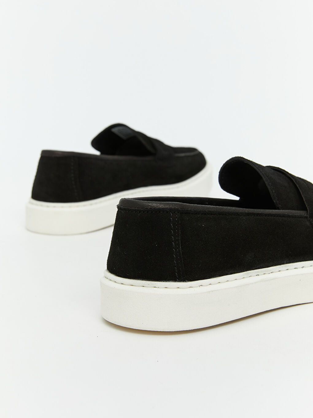 Faux Suede Men's Loafer Shoes-3