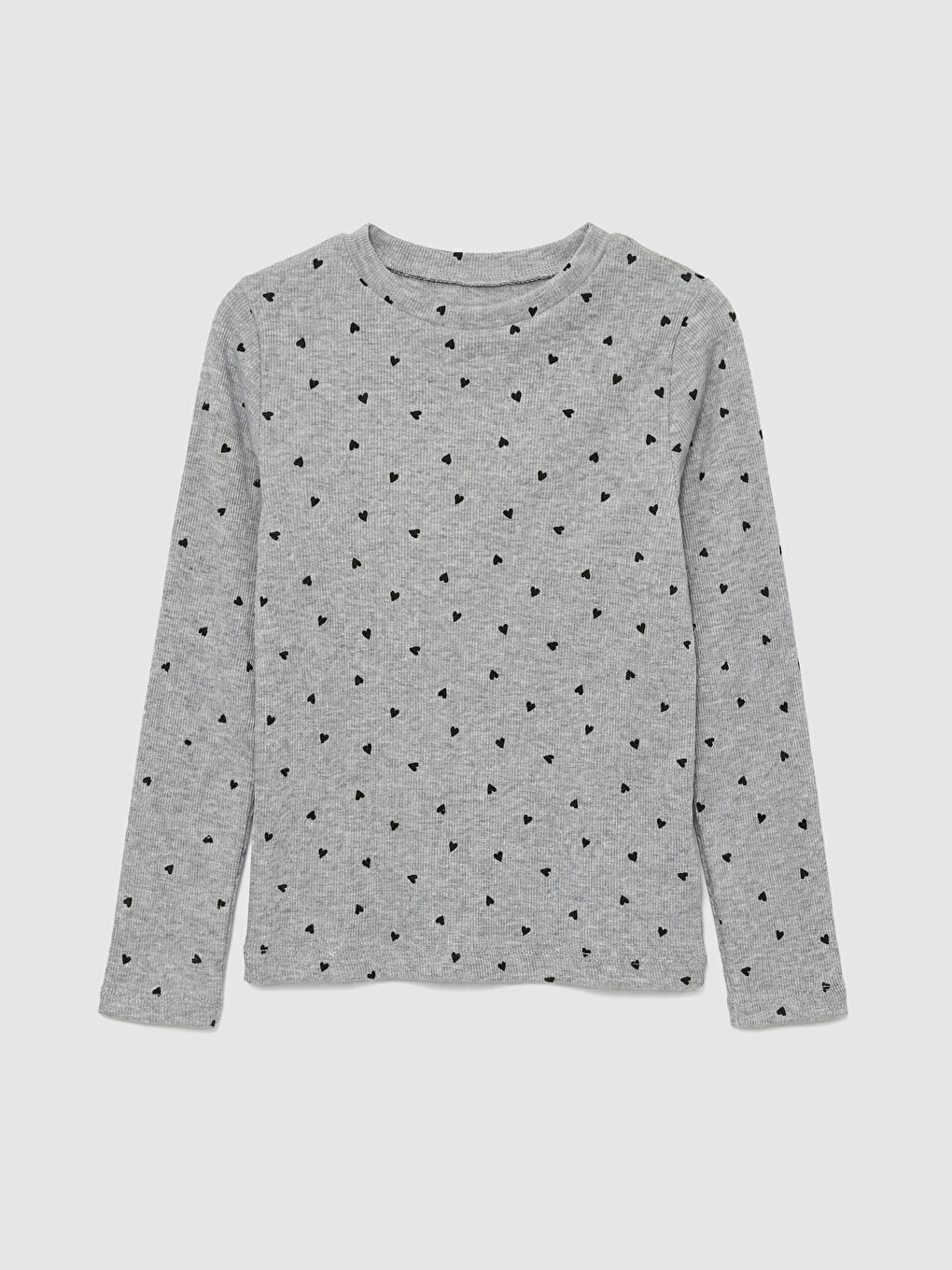 Crew Neck Girls' T-Shirt Set (2 Pieces)-2