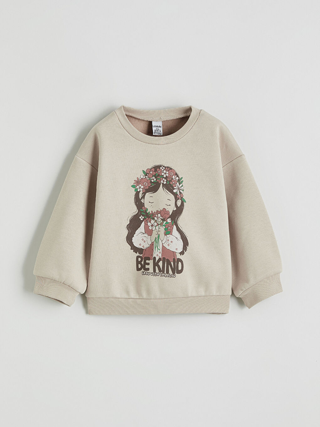 Crew Neck Girls' Sweatshirt