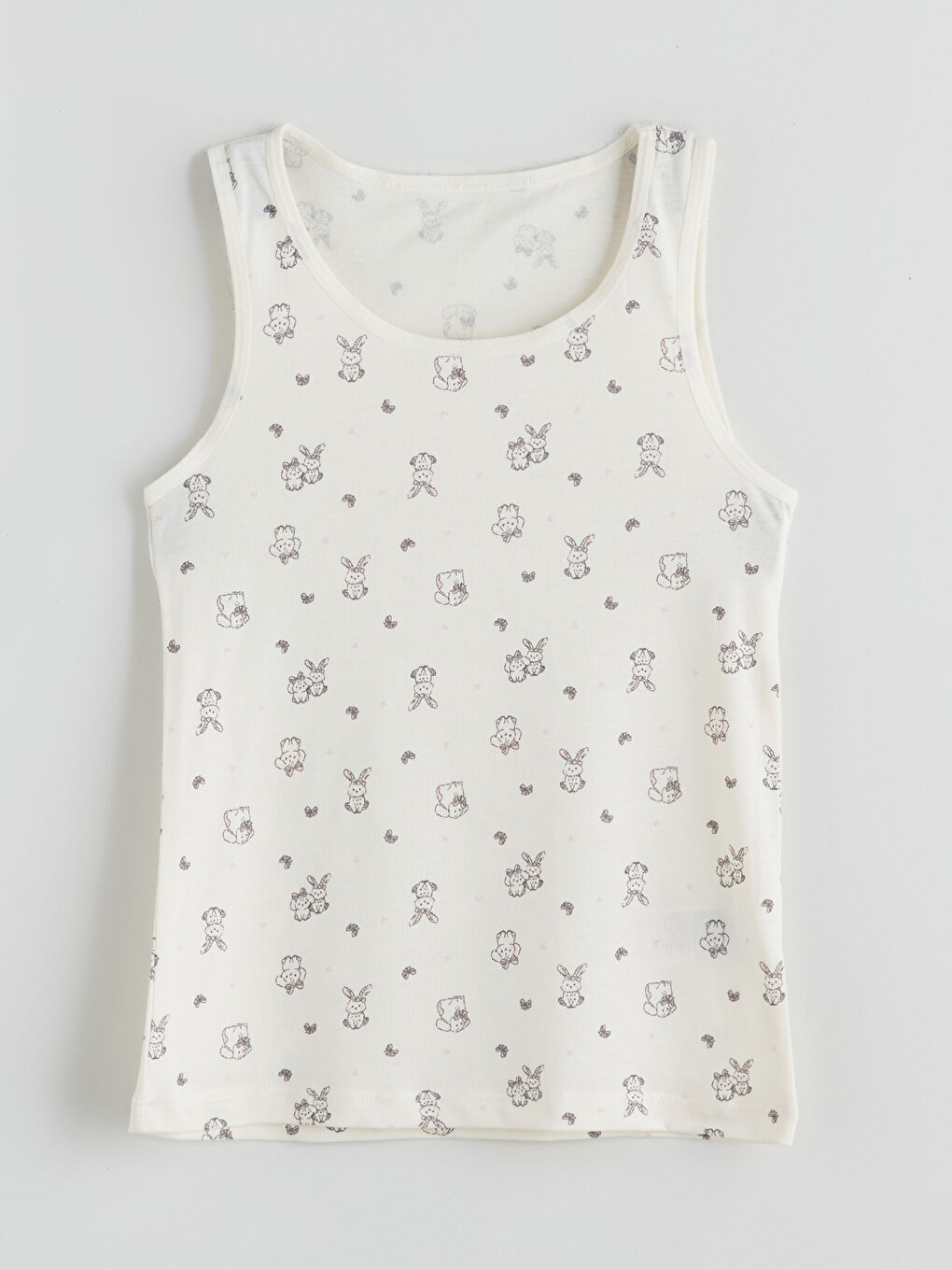 Crew Neck Girls' Tank Tops 2-Pack-1