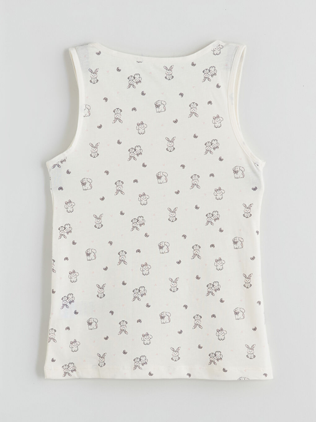 Crew Neck Girls' Tank Tops 2-Pack-3