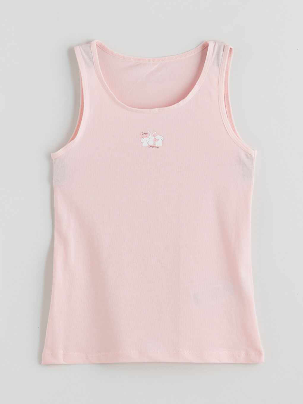 Crew Neck Girls' Tank Tops 2-Pack-4