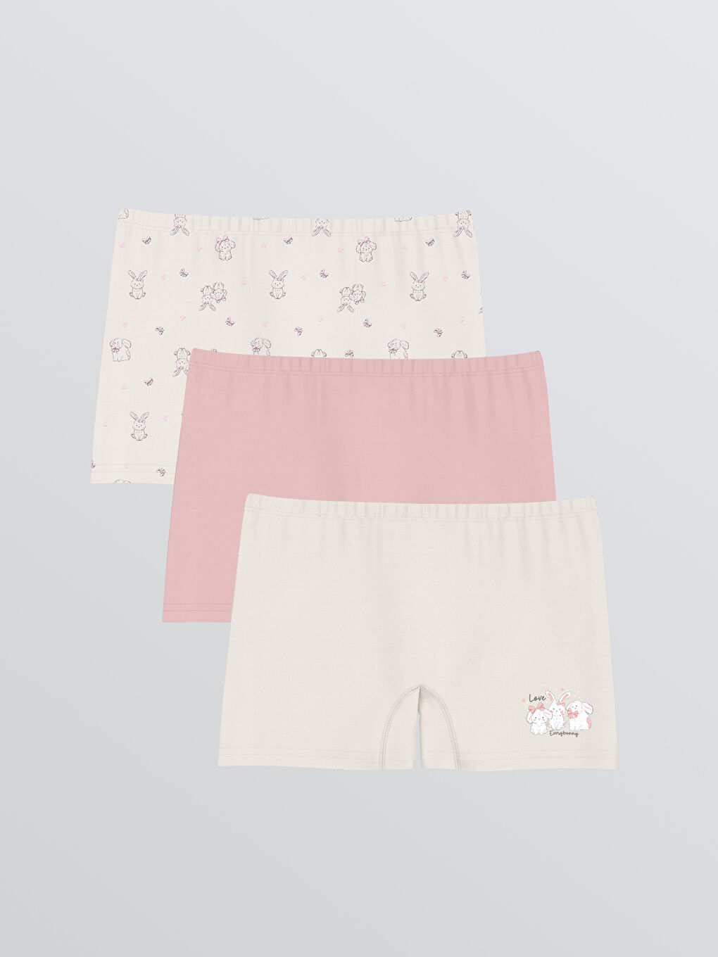 Printed Girls' Boxer 3-packs