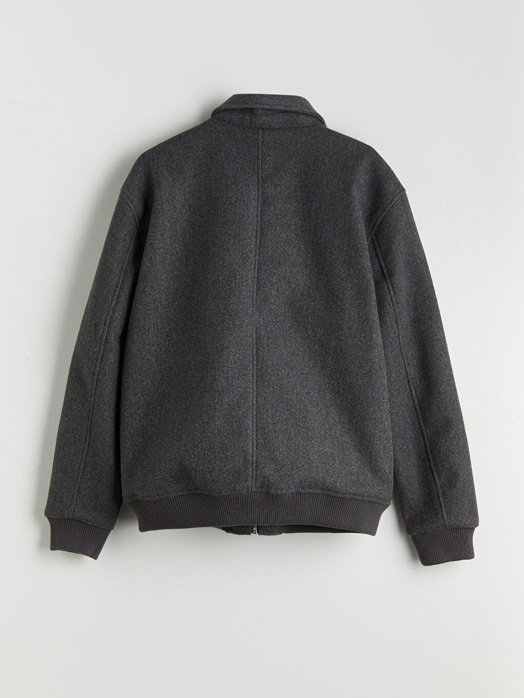 Пальто для чоловіків зі звичайною посадкою та відкладним коміром-6