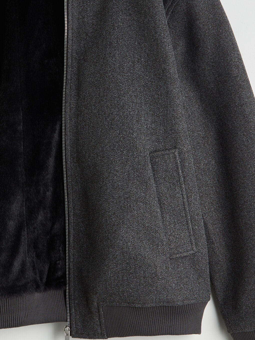 Пальто для чоловіків зі звичайною посадкою та відкладним коміром-7