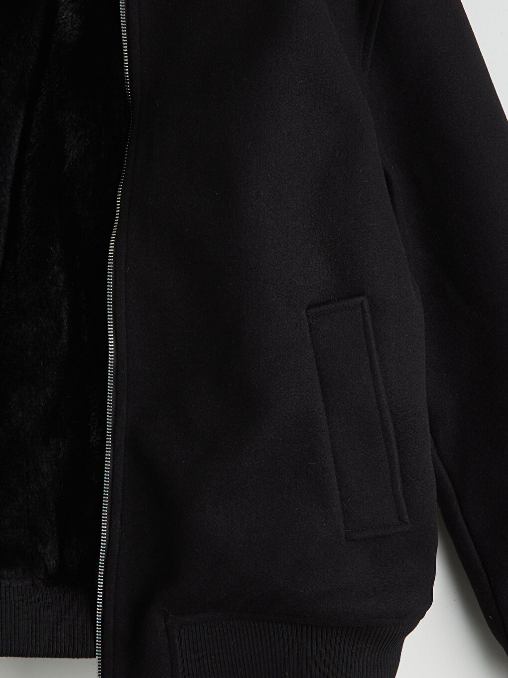 Standard Fit Collared Neck Men's Coat-7